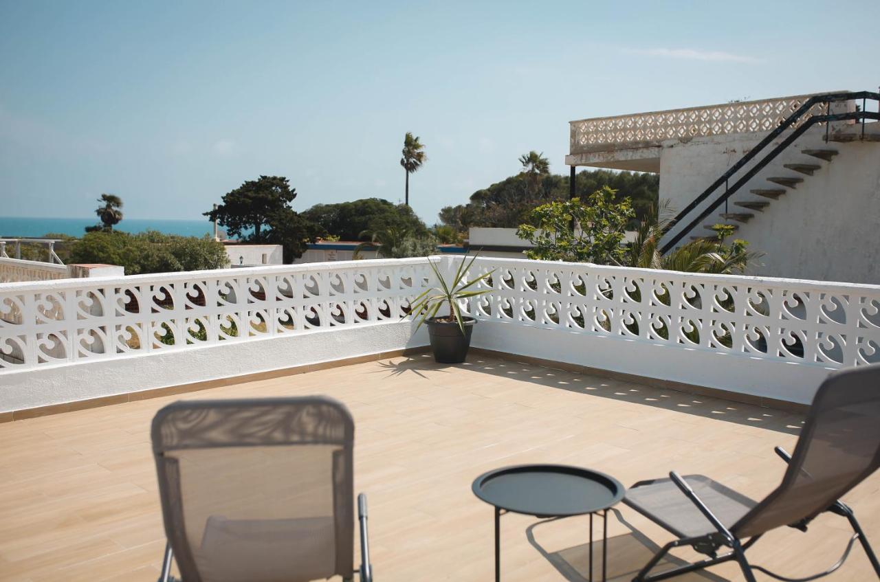 Bungalow Con Encanto Y Vistas Al Mar Винарос Экстерьер фото